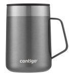 Termo puodelis Contigo Streeterville 420 ml &bdquo;Pilkas su rankena