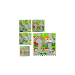 Mink&scaron;tas dėlionės kilimėlis - miesto gatvės 120 x 120 cm