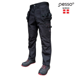 Darbo kelnės Pesso KD115B, juodos