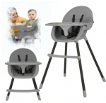 Maitinimo kėdutė Boni 3in1, Grey