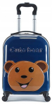 Vaiki&scaron;kas lagaminas 3D Teddy, mėlynas