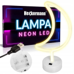 Heckermann &scaron;viečianti dekoracija Neon LED, 1 vnt.