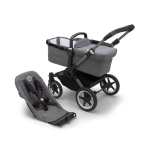 Bugaboo Donkey 5 Base universalus vežimėlis, Graphite/Grey Melange