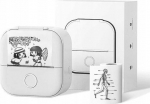 Phomemo T02 Drukarka Termiczna Bluetooth Do Zdjęć Naklejek Notatek Etykiet / Biały