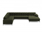 Kampinė sofa Cosmopolitan Design Bali, žalia