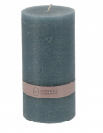 Nekvepianti mėlyna va&scaron;kinė žvakė 14 cm, 14 cm