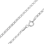 Sidabrinė grandinėlė moterims "Rombo" Brasco 58988 58988-45, 40