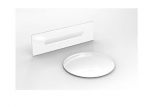 Vonia Besco Amber Glam Silver, 170 x 80 cm, su baltais dangteliais