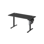 Elektra reguliuojamo auk&scaron;čio stalas 60 x 140 x (72-120) cm, juodas