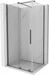 Du&scaron;o kabina Mexen Velar, Brushed gun gray, 160 x 100 cm