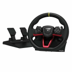 Lenktyniniai vairai - HORI - Apex - Belaidis - Suderinamas su PS5/PS4/PC - Juodas ir raudonas