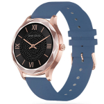 I&scaron;manusis laikrodis I&scaron;manusis laikrodis unisex Pacific 27-13, mėlynas/rožinio aukso spalvos