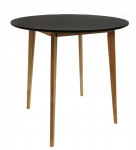 Stalas Emily, &oslash;80x75 cm, juodas