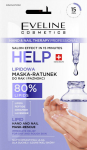 Kaukė rankoms ir nagams Eveline Cosmetics Help 80% Lipids, 7 ml