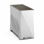 Korpusas Fractal Design Era 2 Mini-ITX case, Walnussholz-Panel silver