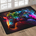 Žaidimų Konsolės Ra&scaron;tas, Neslystantis Poliesterio Kilimas, 31,5x47 colio / 80x120 cm