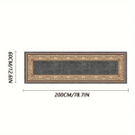 1 vnt. &Scaron;iaurieti&scaron;kas Modernus Paprastas Bėgimo Kilimas, Neslystantis Plaunamas., 60x200cm / 23,6x78,7 colio