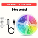 Transformuok Namus LED RGB 5050 Juostos Lemputėmis, 6,56 pėdų //2 metras