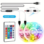 RGB LED juostų ap&scaron;vietimo rinkinys, 98,4 pėdų / 30 metrų