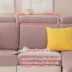 Vieno Vieneto Universalus Sofa Užvalkalas Visiems Sezonams,  Rožinis