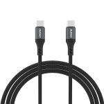 USB Kabelis Dudao 'L3CC' juodas 'Type-C / Type-C' 120cm (iki 60W)