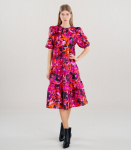 Vero Moda moteri&scaron;ka suknelė 10330423*01, fuksija/raudona