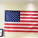 1 vnt. Amerikos vėliava 150x90cm auk&scaron;tos kokybės poliesteris., 60x90 cm / 2 * 3 pėdos