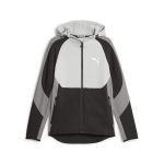Laisvalaikio vyri&scaron;kas bliuzonas Puma EVOSTRIPE Full-Zip Hoodie- 67593014, pilkas
