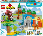 10446 LEGO&reg; DUPLO&reg; Laukinių gyvūnų &scaron;eimos &bdquo;trys viename&ldquo;