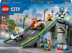 60460 LEGO&reg; City Be ribų: lenktyninių automobilių rampų trasa