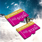 Atminties kortelė Micro SD kortelių rinkinys (2 vnt.), 512 MB (2 vnt mažos talpos)