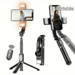 Gimbal stabilizatorius su asmenukių lazda