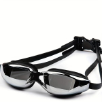 Apsauginiai plaukimo akiniai su UV filtru, Juoda