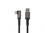 VR Kabelis Genesis USB Male - Type C Male 5m Black