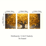 Drobės rinkinys, 3 vnt, 30x40cm (12x16 colių)x3p be rėmelio