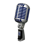 Mikro dinaminė super-kardioidinė SHURE Super 55 - laidinė