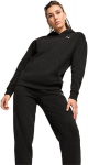 Puma Sportinis Kostiumas Moterims Loungewear Tracks Fl Black 683091 01 683091 01/XL