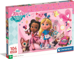 Clementoni Dėlionė 104 dalys, "alice Bakery"