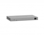 Komutatorius - NETGEAR GS728TPP Valdomas Gigabit Ethernet PoE Komutatorius 24 Prievadai 4 SFP Pilkas