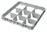 Indaplovė Paauk&scaron;tinimas krep&scaron;iams full drop 500x500 mm, pilkas, modelis E1, Cambro, &Scaron;viesiai pilkas, 499x499x(H)51mm