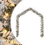 Kalėdų girlianda su led lemputėmis green 5 m pvc