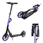 HM124T VIOLETINIS MOTOROLERIS SU DISKINIU STABDŽIU NILS EXTREME
