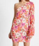 Moteri&scaron;ka ry&scaron;ki suknelė per vieną pečių, L/XL dydis, BodyFlirt, L/XL