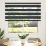 zebrinės žaliuzės，Privatumo roletas150x100 cm audinio plotis 145,9cm poliesteris CFE70927