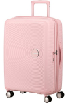 Vidutinis lagaminas American Tourister Soundbox Pastel Pink, M, rožinis