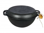 KETAUS KAZANAS WOK 15 L SU KETAUS DANGČIU KEPTUVĖ (Grilis) "MAYSTERNYA"