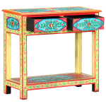 Konsolinis staliukas，konsolinis stalas, 80x35x75cm, mango medienos masyvas CFE11667