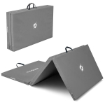 Sulankstomas gimnastikos čiužinys Thunder MG-03, 197x100x5 cm, pilkas