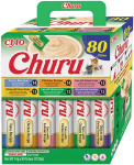 Inaba Cat Churu tuno ir vi&scaron;tienos skanėstai katėms 80x14 g (1,12 kg)