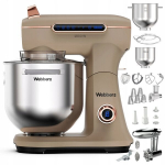 Webber FUTURA XEF 900 planetarinis virtuvės robotas 1800 W, 7 l + 5,5 l, su mėsmale ir priedais
